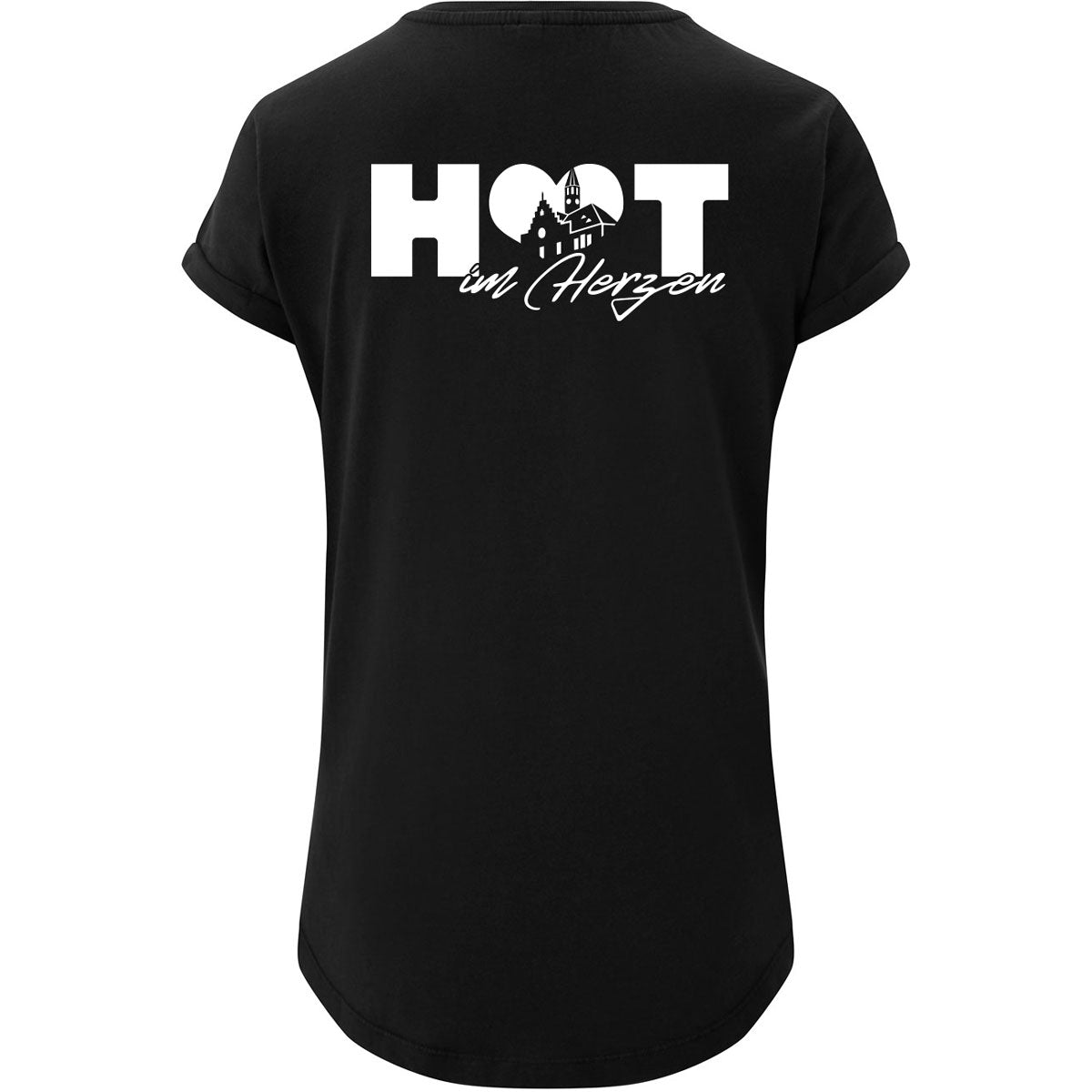 Hot im Herzen Damen T-Shirt