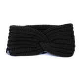 Knitted Head Band - B2BA Clothing black