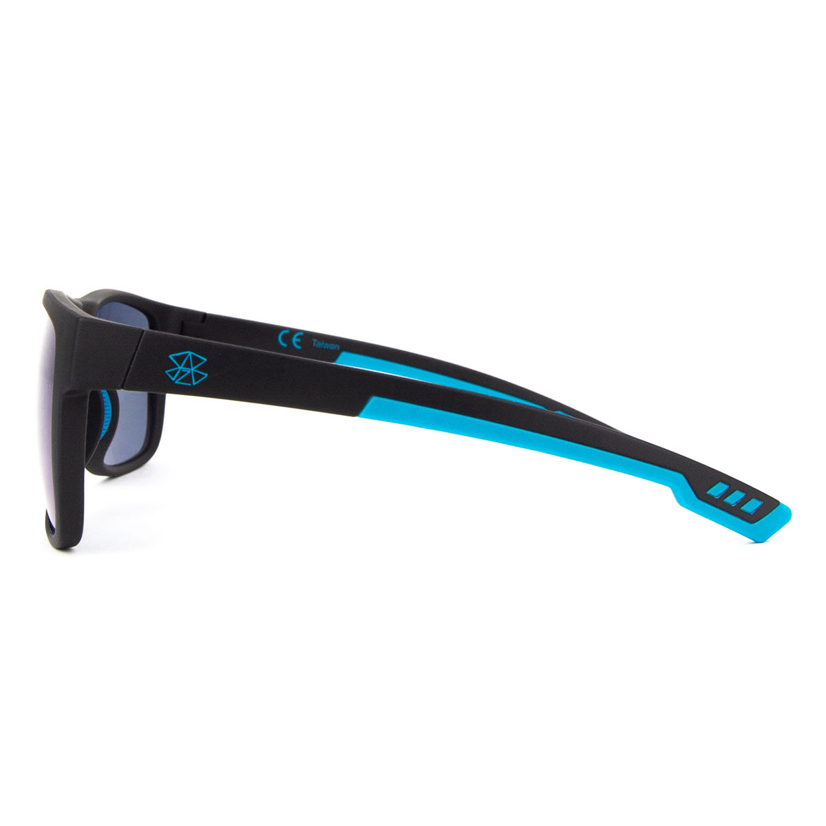 B2BA Sunglasses Mirror Schwarz-Blau - B2BA Clothing