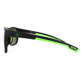 B2BA Sunglasses Mirror Schwarz-Grün - B2BA Clothing