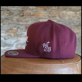 Lungscher Liebe Snapback Cap Bordeaux - B2BA Clothing