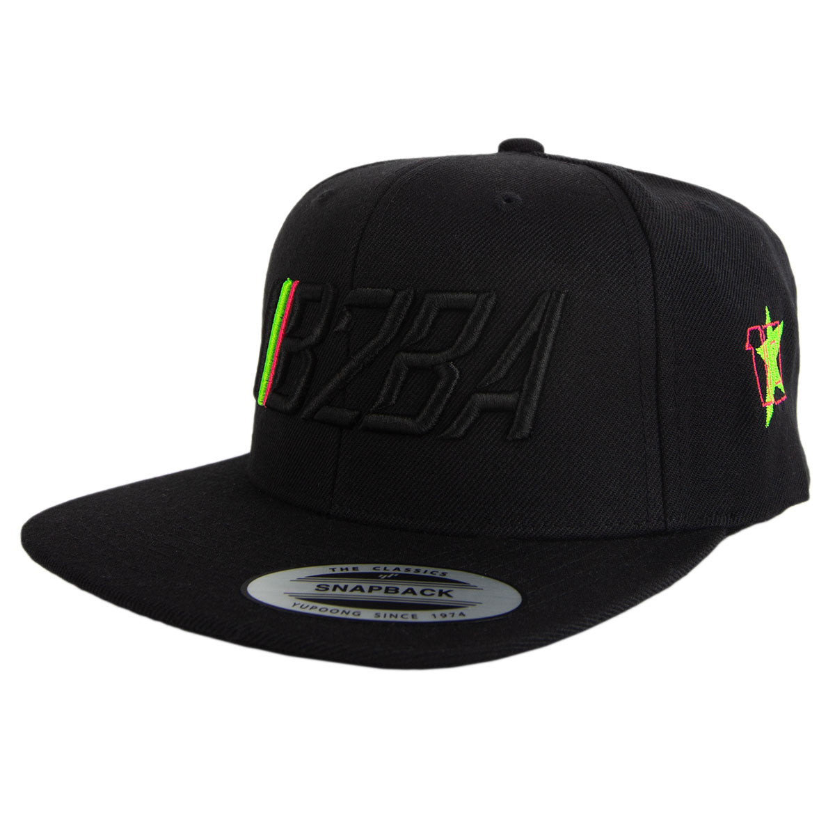 US21 Snapback Cap Black - B2BA Clothing black