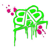 Aufkleber Fluid Awesome 66cm x 60cm - B2BA Clothing