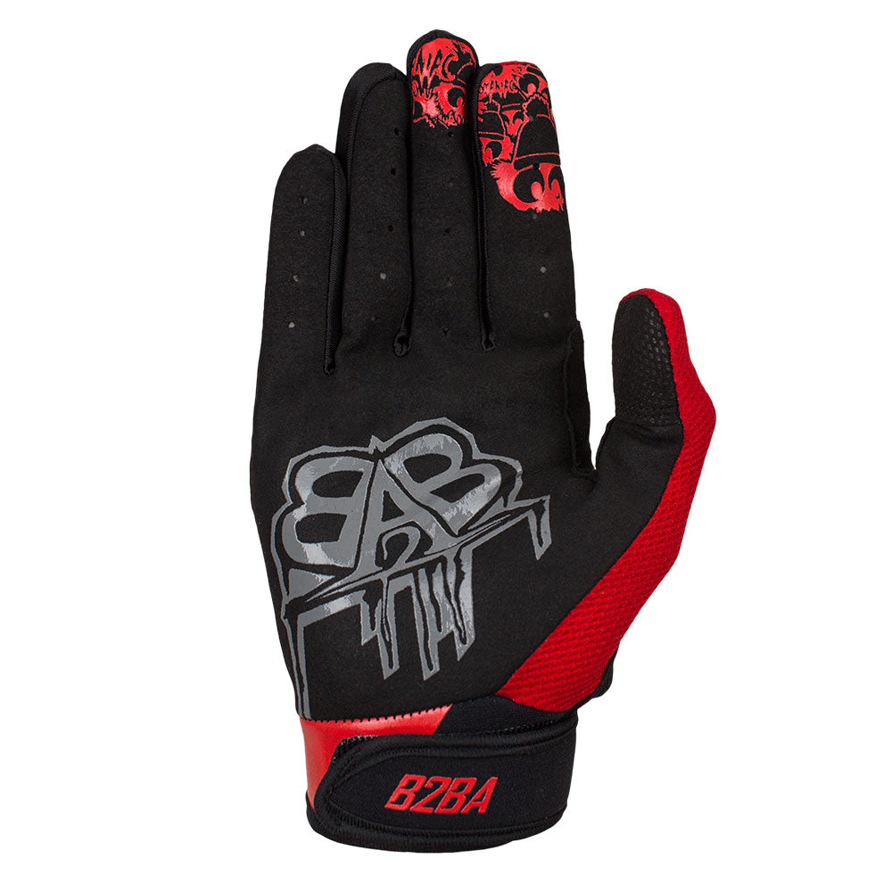 Stars Race Glove Red B2BA - B2BA Clothing