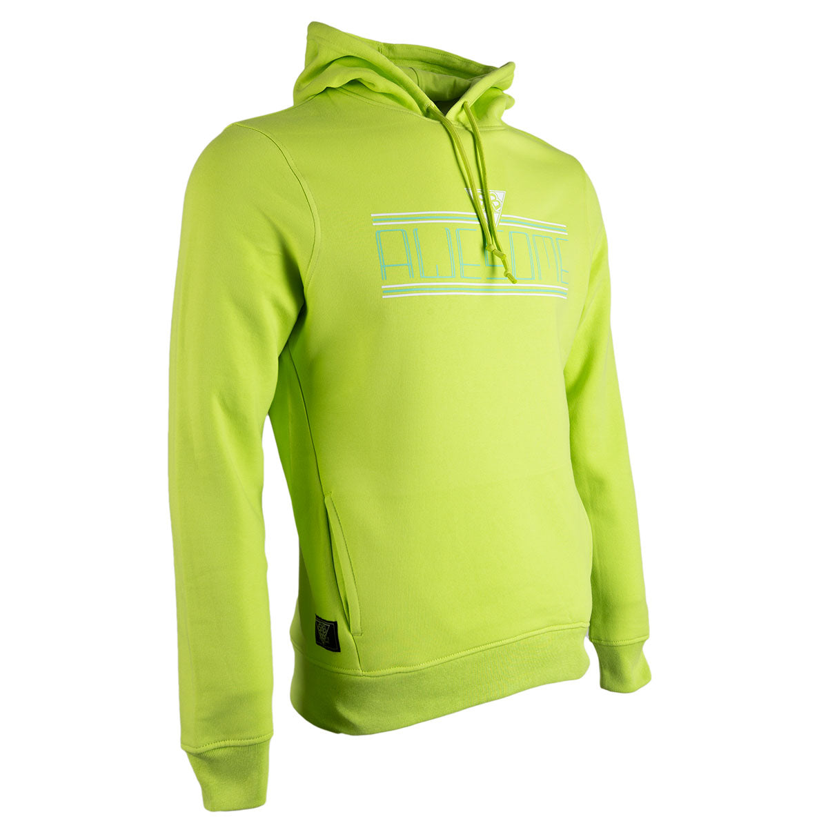Lacy Lines Hoodie Lime - B2BA Clothing