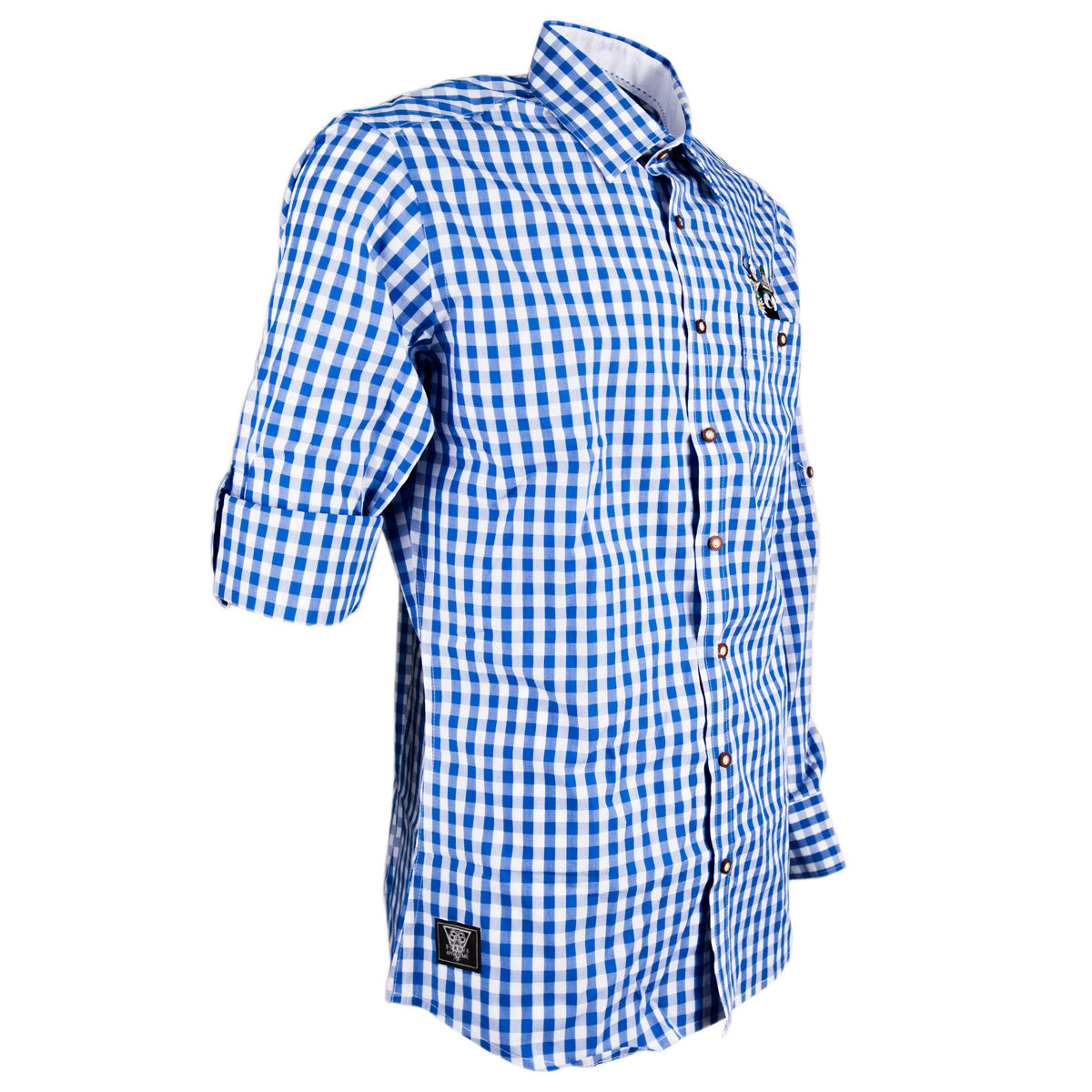 Prosit Hemd Blau - B2BA Clothing