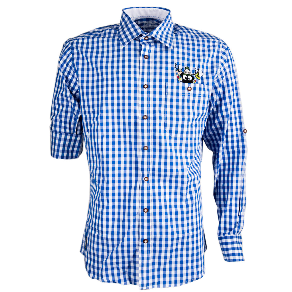 Prosit Hemd Blau - B2BA Clothing blue / S