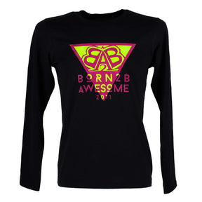Awesome Man Longsleeve Shirt - B2BA Clothing black / S