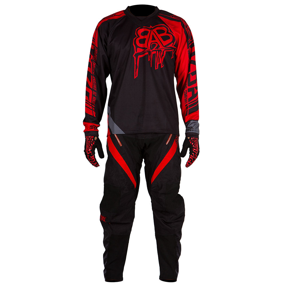 Race Pants Gravity 2018 Rot - B2BA Clothing