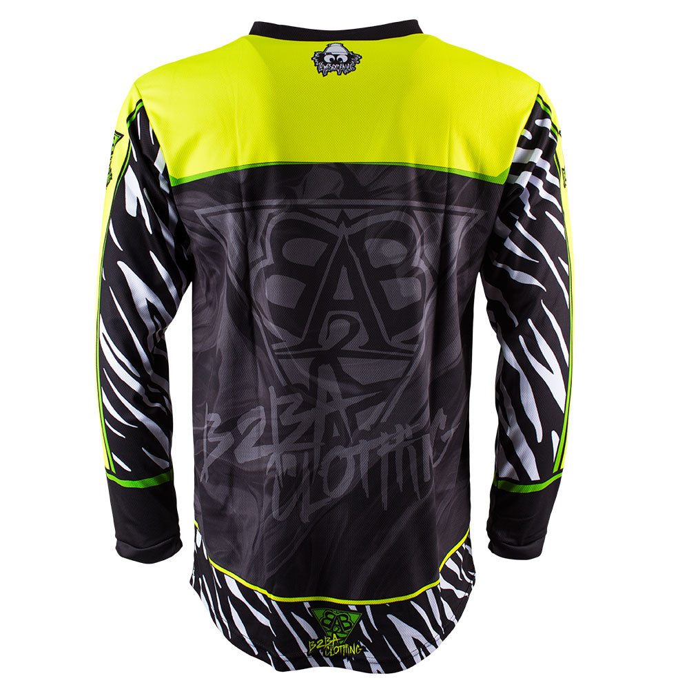 Race Jersey Neon Zebra - B2BA Clothing