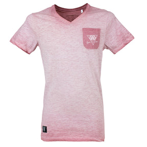 Three Edges T-Shirt - B2BA Clothing red / S