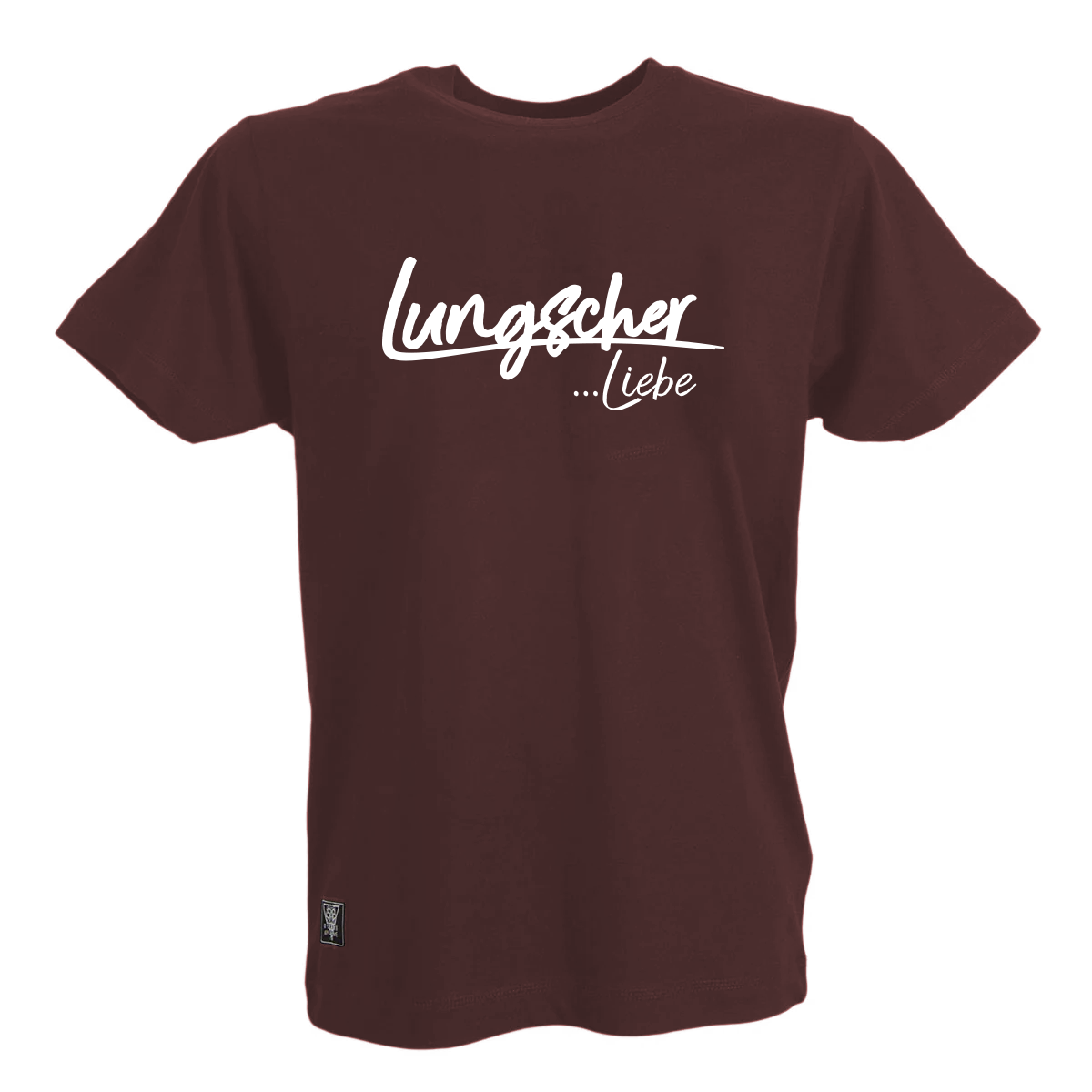 Lungscher Liebe Herren T-Shirt Bordeaux - B2BA Clothing red / S / Liebe