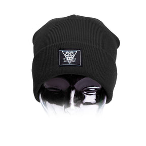 Daily Beanie "Awesome Man" Black - B2BA Clothing
