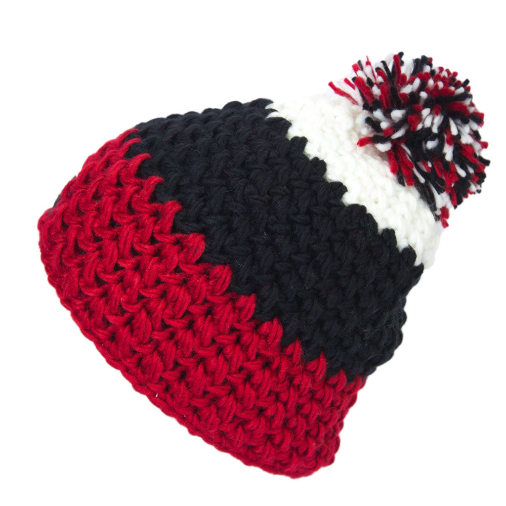 Knitted Bobble Beanie - B2BA Clothing