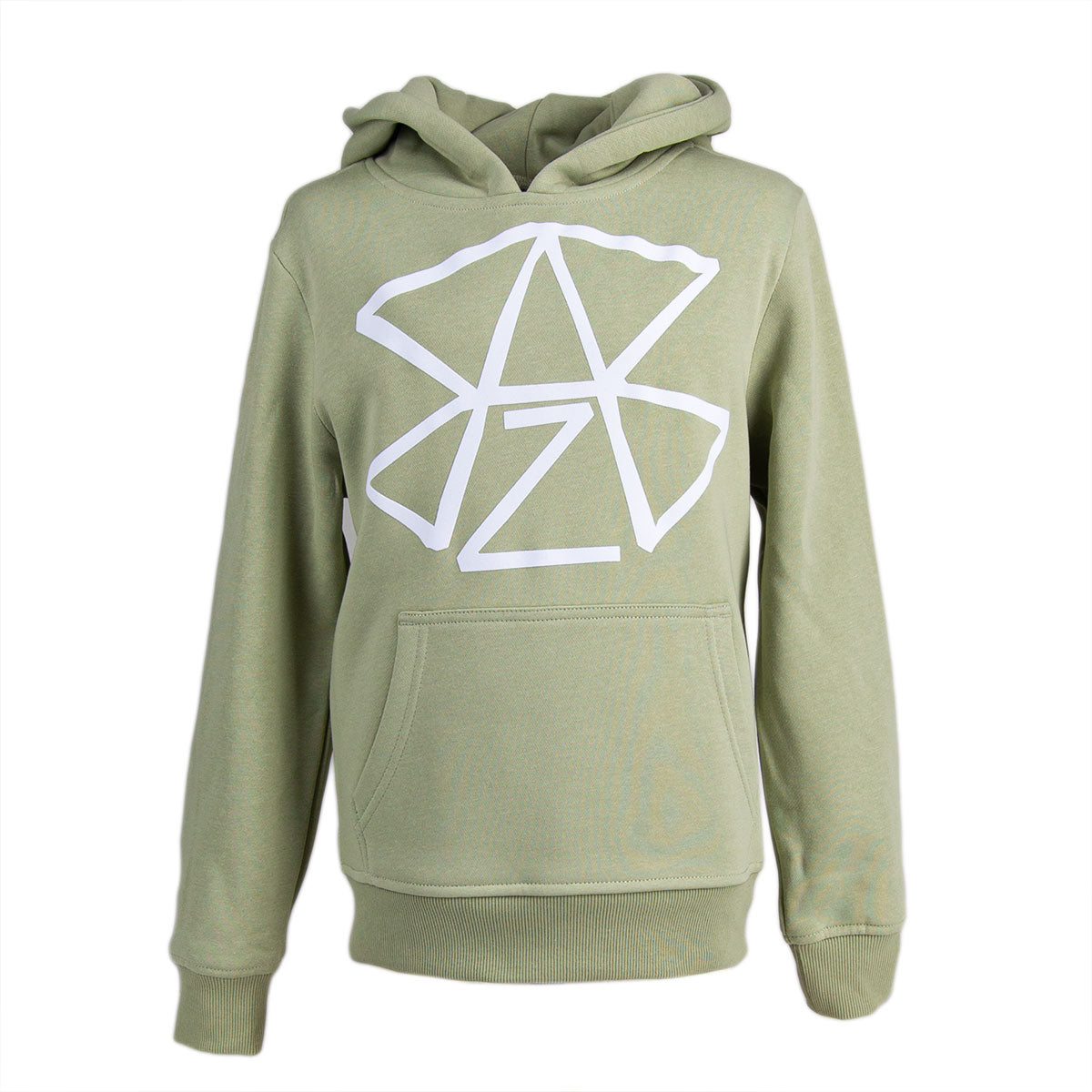 Kids Sticks'n'Stones Hoodie Salbei - B2BA Clothing green / 110/116