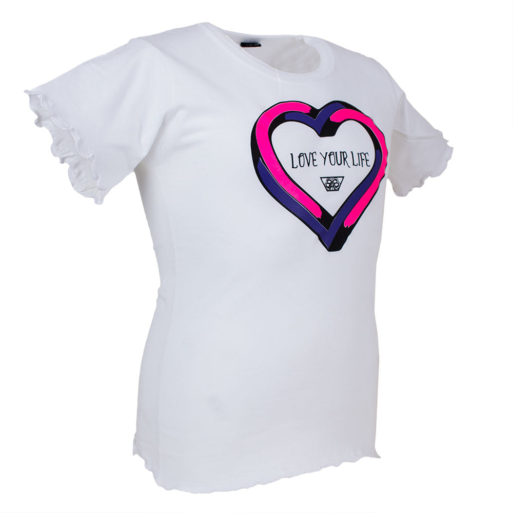 Impossible Heart Kids Girlie Shirt - B2BA Clothing