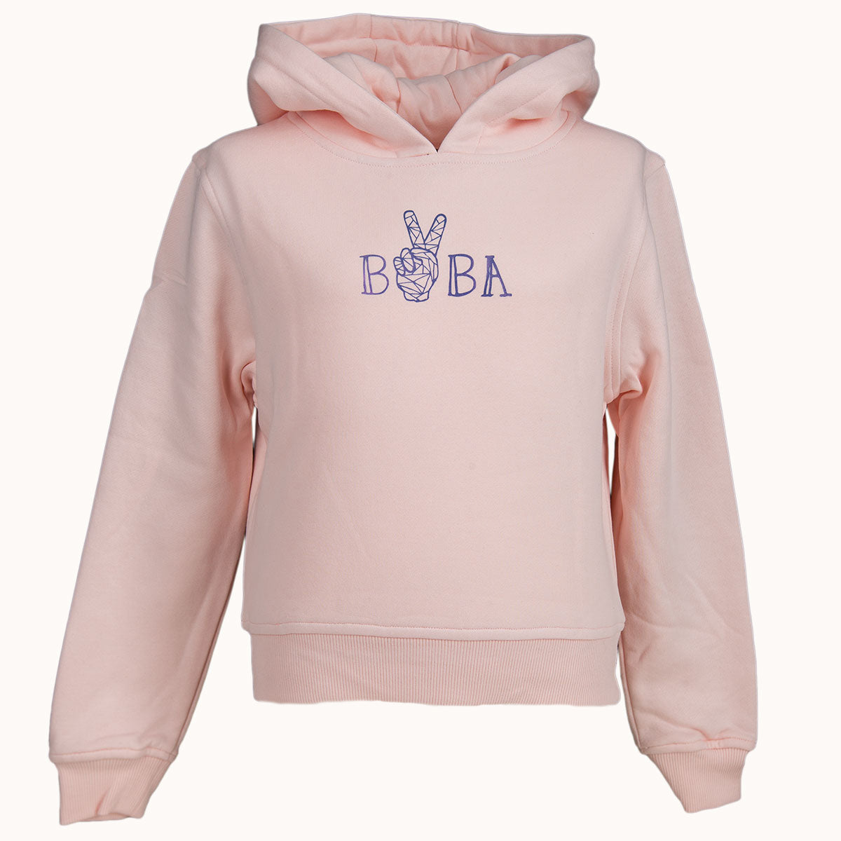 Kids Girlie Peace Hoodie - B2BA Clothing