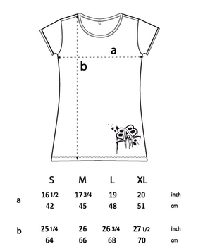 SXNRNG Girlie T-Shirt Weiß - B2BA Clothing