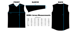 Race Jersey Short Sunrise Zebra - B2BA Clothing