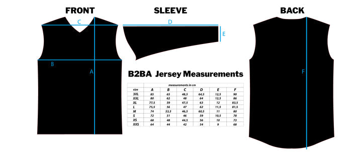 Race Jersey Sickastyle BW - B2BA Clothing