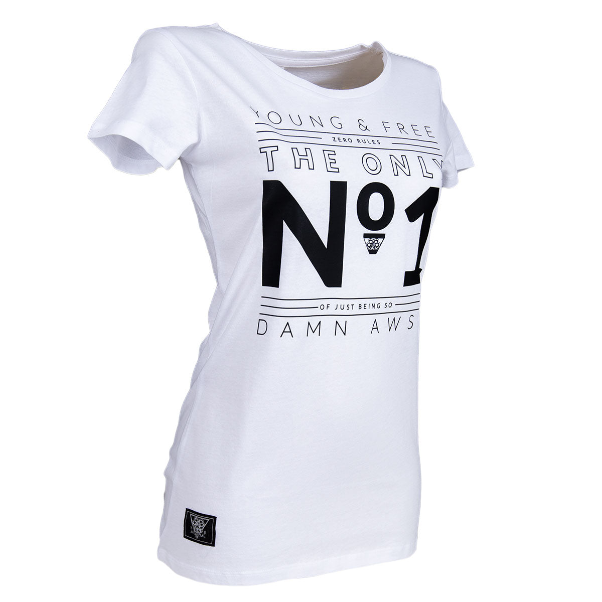 Damn Awsm Girlie T-Shirt - B2BA Clothing