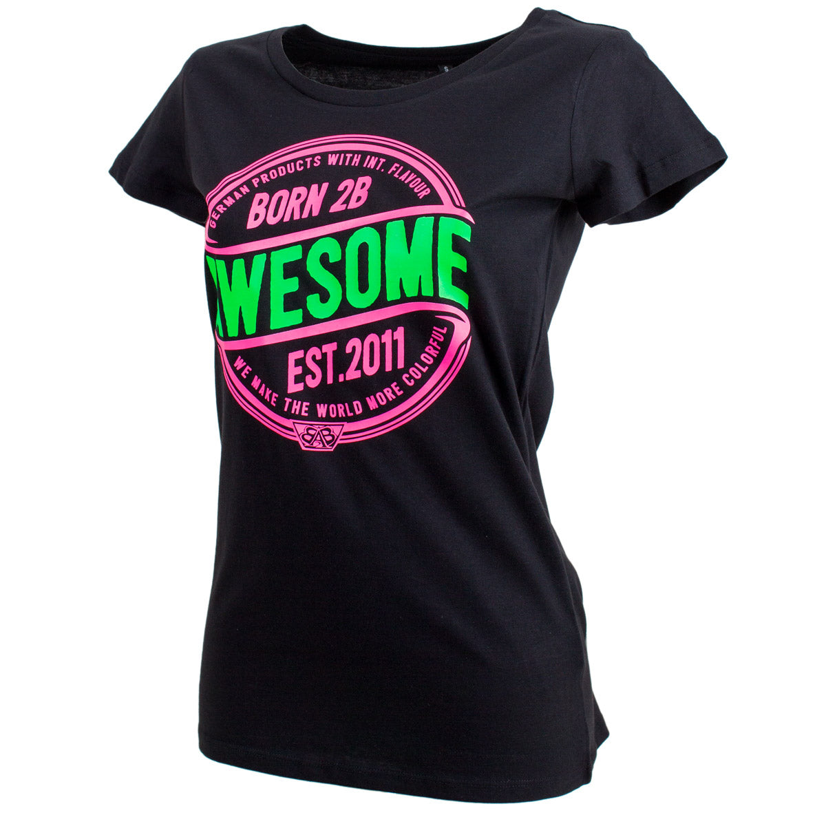 Dingbat Girlie T-Shirt Neon - B2BA Clothing
