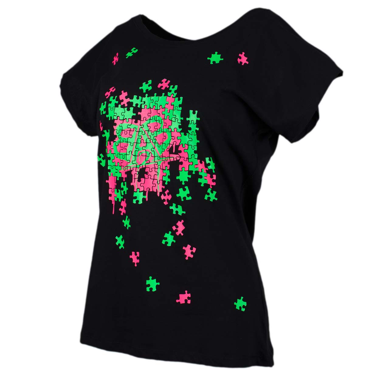 Puzzle Girlie T-Shirt - B2BA Clothing