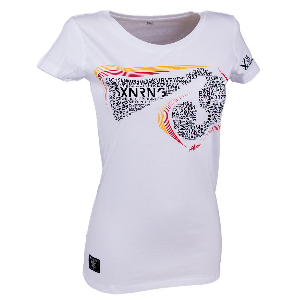 SXNRNG Girlie T-Shirt Weiß - B2BA Clothing