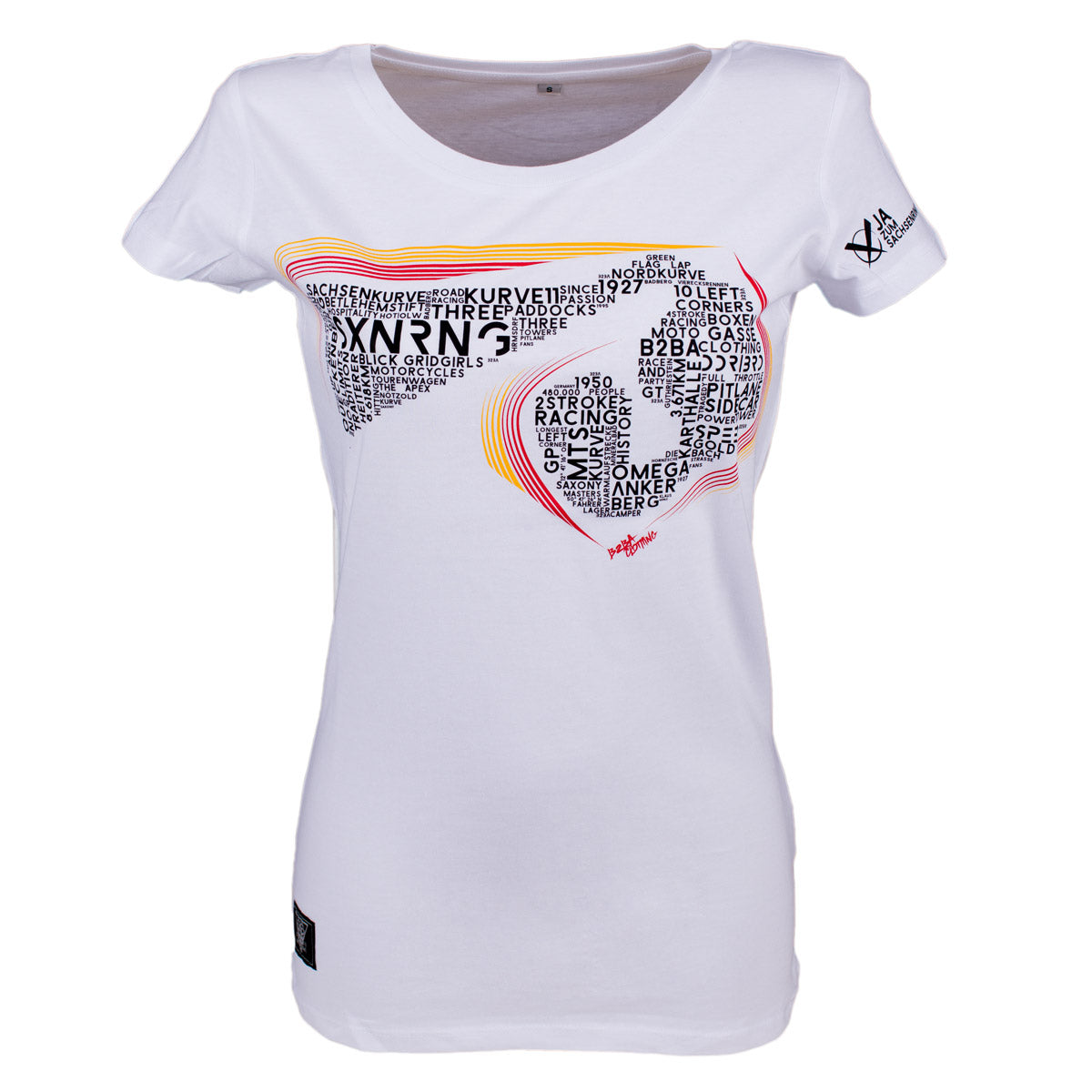 SXNRNG Girlie T-Shirt Weiß - B2BA Clothing white / S