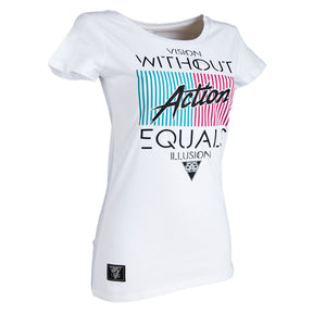 Vision Illusion Girlie T-Shirt - B2BA Clothing